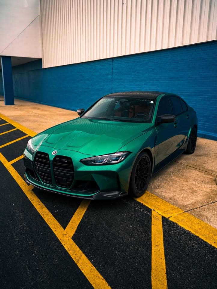 BMW M3 Compétition Isle of Man Green — La Couleur Devenue Culte